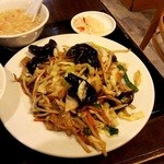 中国飯店楽宴 - 五目野菜炒め定食