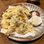 蒼 - いろいろきのこの天ぷら
