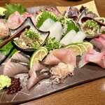 蒼 - 刺身の盛り合わせ