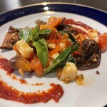 IcchoraI - えびと椎茸のガーリックソテー