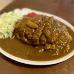 キッチン すみっこ - カツカレー（1100円）＋大盛(300円)