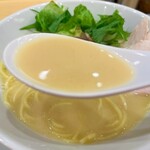 銀座 篝 - トロ〜リ鶏白湯スープ♡