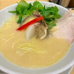 銀座 篝 大手町店 - 鶏白湯Soba  1,300円