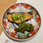 和 のぎ - 銀さけ　雄宝葱焼き