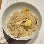和 のぎ - 松茸と栗の土鍋ご飯