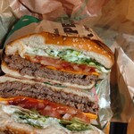 バーガーキング - 料理写真:ダブルワッパーチーズをオールヘビーで