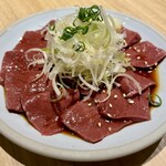 ビーフ鈴木 柏店 - ハツ刺し