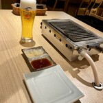 ビーフ鈴木 - 初期のテーブル