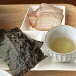 礼音 - 昆布水つけ麺,塩,チャーシュートッピング,つけ麺礼音(岡崎市)TMGP撮影 