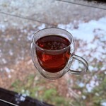 野外テラス 水の音 - ドリンク写真: