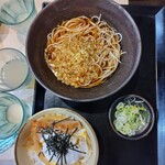 ゆで太郎 - ミニカツ丼➕️かけ蕎麦