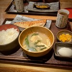 越後屋 文左衛門 - とろほっけ味噌漬け定食　1,144円(税込)