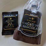 メリーチョコレート - 料理写真:カカオ70％チョコレート