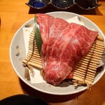 炭火焼肉ホルモン酒場 仙次郎 - 赤毛和牛 ミスジ