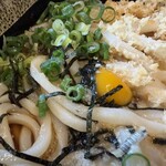 倉敷うどん ぶっかけふるいち - うずらさんが丁度良いアクセントo(^_^)o