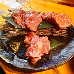 炭火焼肉ホルモン酒場 仙次郎 - 相州牛チ ウチハラミ, 黑毛和牛 シンシン, 相州和牛　厚切りカイノミ