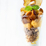 Muu Muu Diner - 鳴門金時とバターモチのパフェ