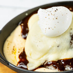 Muu Muu Diner - とろけるチーズマッシュのロコモコ