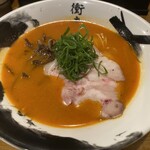広島牡蠣と和牛ラーメン 衝青天 - 