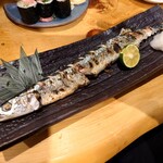 魚男 - 秋刀魚の塩焼き