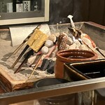 満田屋 - 囲炉裏