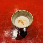 なかむら - 落花生すり流し 魚の出汁