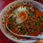 らーめん＆餃子麺吉 - 2025年8月10日　赤辛ラーメン