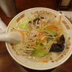 北海道らーめん ひむろ - 塩タンメン（1000円）