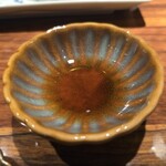 ワインと天婦羅 あら木 - レモン醤油