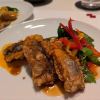 中国料理 四川 - サンマの四川風唐揚げ