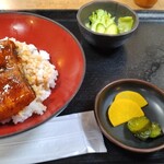そば処からこ - うなぎ丼　吸い物付