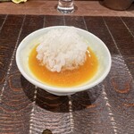 酒肴 佐々山 - 残りは白米で食す。旨し。