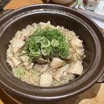 おねぎや - 鮭と舞茸の土鍋ご飯