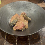 酒肴 佐々山 - 鯖の胡麻味噌和え