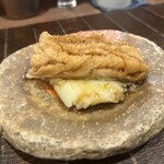 酒肴 佐々山 - 穴子マッシュルーム。美味しい。