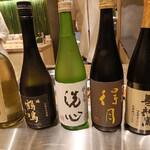 焼うおいし川 - レアな日本酒たち