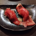 居酒屋 権兵衛 - 和牛握り