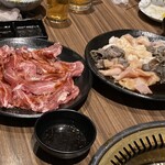 焼肉 膳 - サガリ？　ホルモンセット