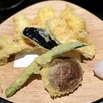 創作和食 北海岸 - 秋野菜天ぷら