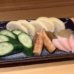 浅草おでん大多福 - お新香