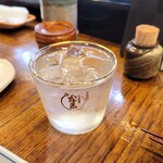 藤よし - 芋焼酎ロック