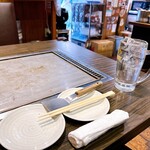 たぴおか食堂 - テーブル風景