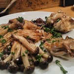 ビストロ マキムシ - 木の茸のソテーボルドレーズ900円