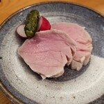 ビストロ マキムシ - お通し（自家製ハム