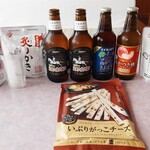 第三仁王丸 売店 - 船内で買い求めたつまみと酒