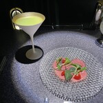 バー マニフィック - マスカットのカクテル