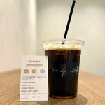 shimaji coffee - ・アイスコーヒー L 850円/税込
(Nicaragua Nueva Segovia)