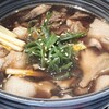 蕎麦 蘇枋 - 厚木豚と黒舞茸、黄韮のつけせいろ