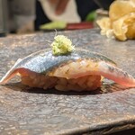 鮨 からす - 秋刀魚