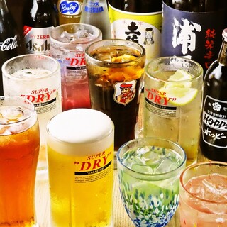 コースじゃない単品飲み放題のこだわりがいい！